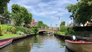 IJlst 'teki Kanal, Friesland Hollanda