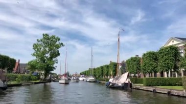 IJlst 'teki Kanal, Friesland Hollanda
