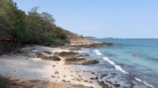 Strand Auf Koh Samet Thailand — Stockvideo