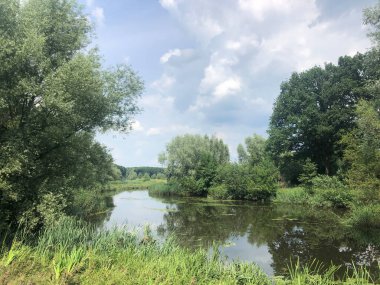 Hollanda, Overijssel 'deki Beneden Regge Nehri.