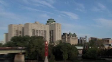 Winnipeg Kanada 'da Tren