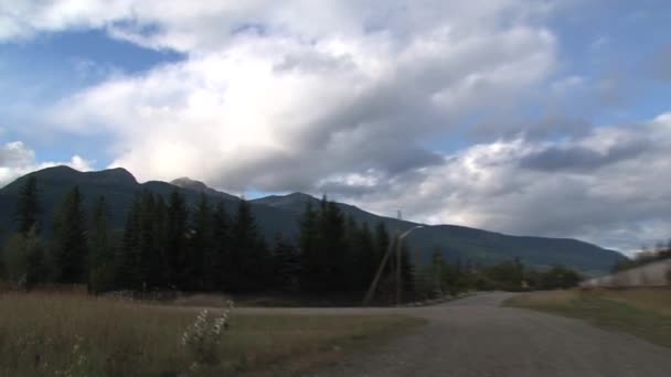 Vista Trem Que Vai Toronto Para Vancouver Canadá — Vídeo de Stock