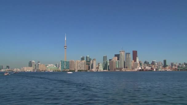 Skyline Toronto Kanada — Stock videók