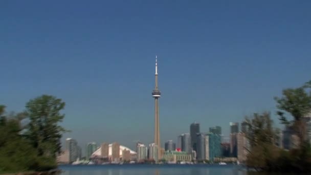Tower Toronto Canadá — Vídeos de Stock
