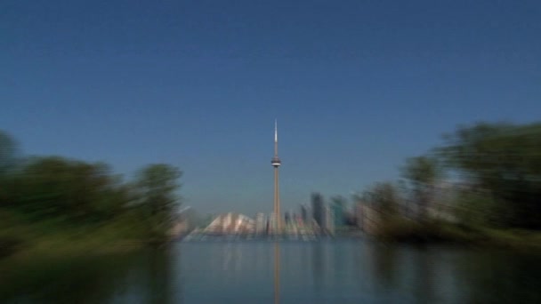 Tower Toronto Canada — Stock Video