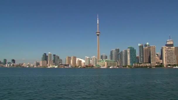 Skyline Tower Toronto Kanada — Stock video