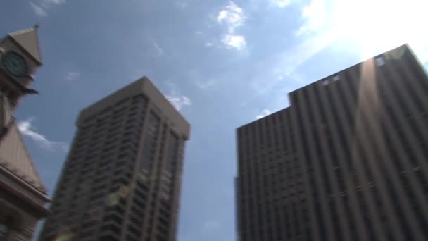 Câmara Municipal Centro Toronto Canadá — Vídeo de Stock