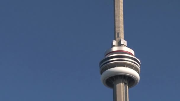 Tower Centro Toronto Canadá — Vídeos de Stock