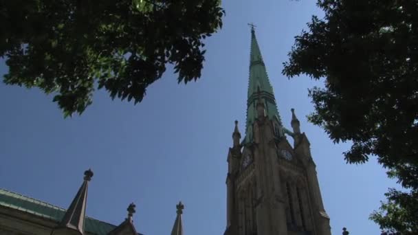 Cathédrale Église James Toronto Ontario Canada — Video