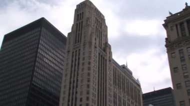 Chicago nehrindeki bir su taksisinden görüntü