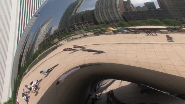 Fasola Millennium Park Chicago — Wideo stockowe