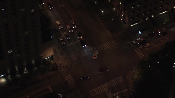 Hancock Binasından Chicago Gece — Stok video