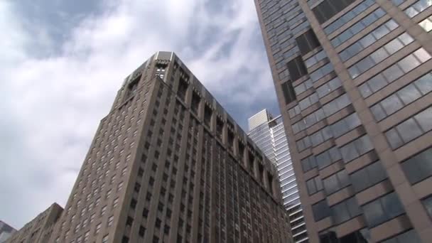 Chicago Uitzicht Rivier Vanaf Een Veerboot — Stockvideo