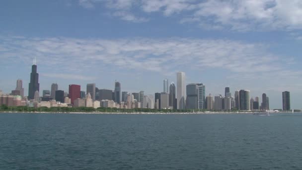 Skyline Chicago 2009 — Stockvideo