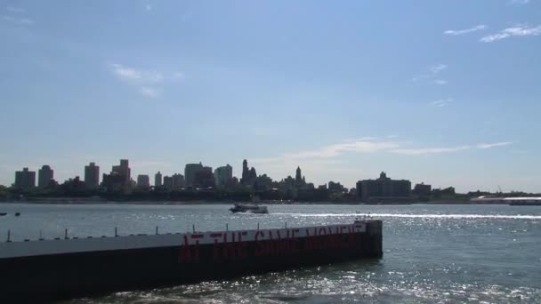 纽约港口城市 — 图库视频影像