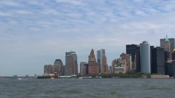 Skyline New York City 2010 — Stockvideo