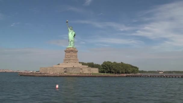 Estatua Libertad — Vídeo de stock