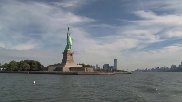 Estatua Libertad — Vídeo de stock