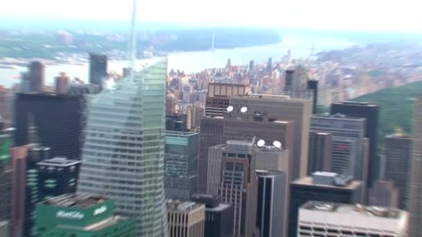 Utsikt Från Empire State Building — Stockvideo