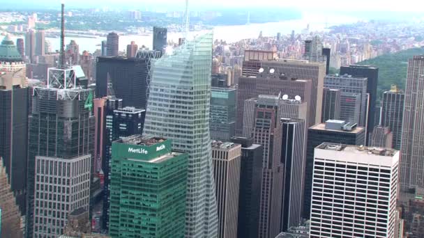 Blick Vom Empire State Building — Stockvideo