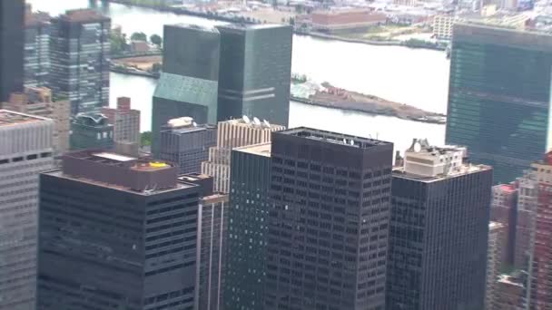 Kilátás Empire State Building Ből — Stock videók