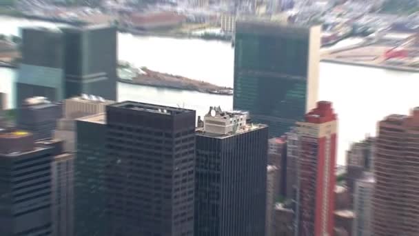 エンパイアステートビルからの眺め — ストック動画
