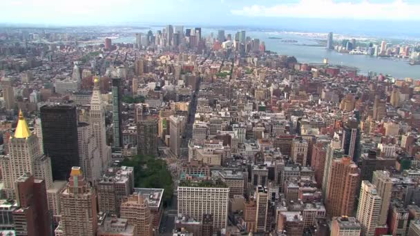 Vista Dall Empire State Building — Video Stock