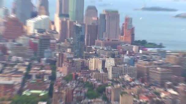 Vista Dall Empire State Building — Video Stock