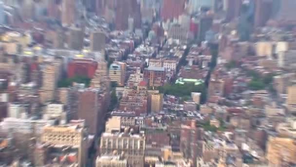 Blick Vom Empire State Building — Stockvideo