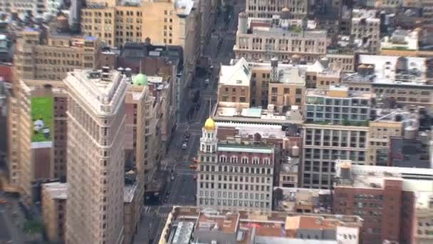 Θέα Από Empire State Building — Αρχείο Βίντεο