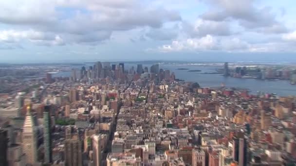 View Empire State Building — Stock Video