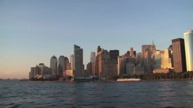 New York Skyline 2010 Günbatımında