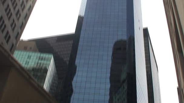 Wolkenkrabber New York City — Stockvideo