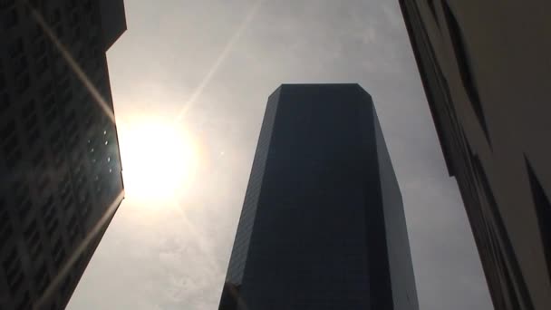Rascacielos Nueva York — Vídeo de stock