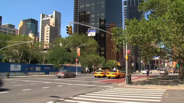 Centro Manhattan Cidade Nova Iorque — Vídeo de Stock