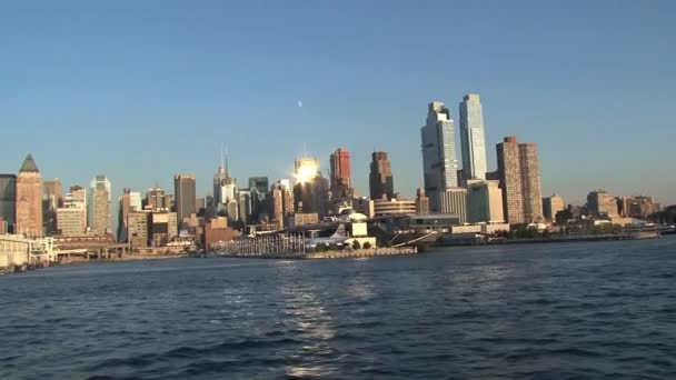 Skyline New York Nel 2010 — Video Stock