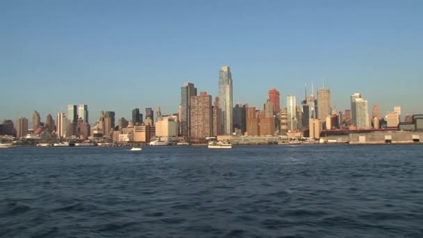 New York Skyline 2010 — Stock Video