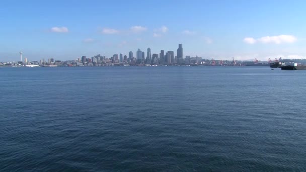 Skyline Seattle Estados Unidos — Vídeo de stock