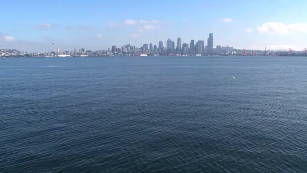 Skyline Seattle Spojené Státy — Stock video