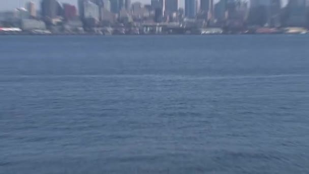 Skyline Seattle Estados Unidos — Vídeos de Stock
