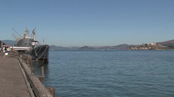 Alcatraz San Francisco Estados Unidos — Vídeos de Stock