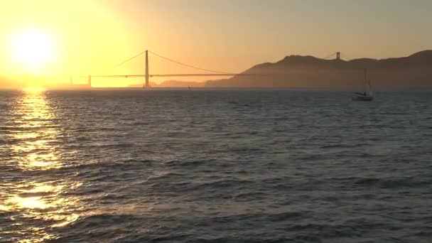 Most Golden Gate San Francisco — Wideo stockowe