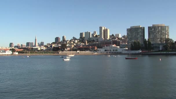Downtown San Francisco Verenigde Staten — Stockvideo