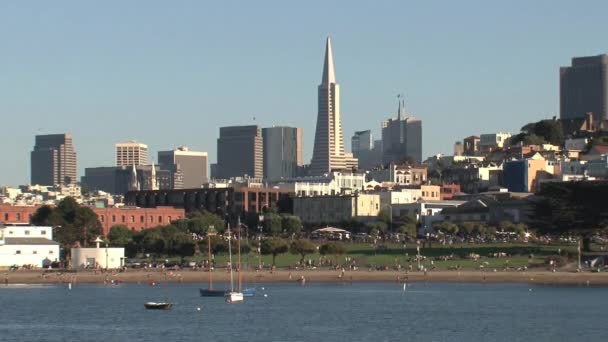 Centro San Francisco Estados Unidos — Vídeos de Stock