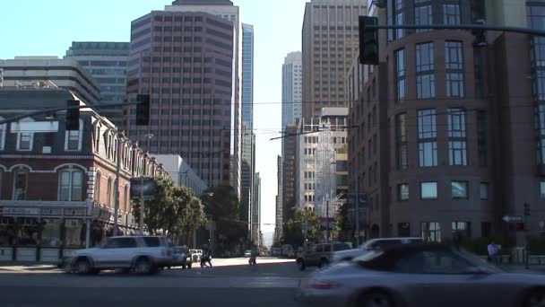 Centro San Francisco Estados Unidos — Vídeos de Stock