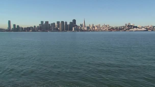 Skyline San Francisco Verenigde Staten — Stockvideo
