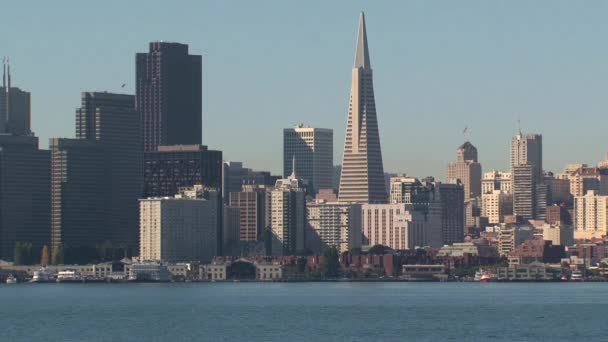 Skyline San Francisco Estados Unidos — Vídeos de Stock