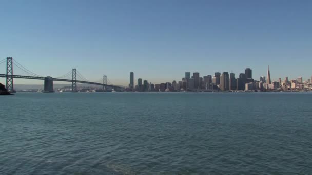 Skyline San Francisco Usa — Stockvideo