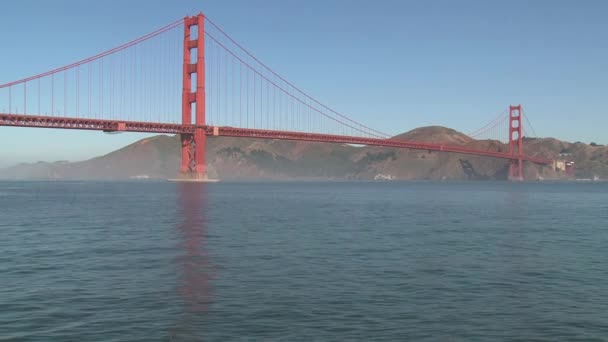 Most Golden Gate San Francisco — Wideo stockowe