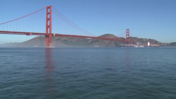Golden Gate Bridge San Francisco — Stok Video